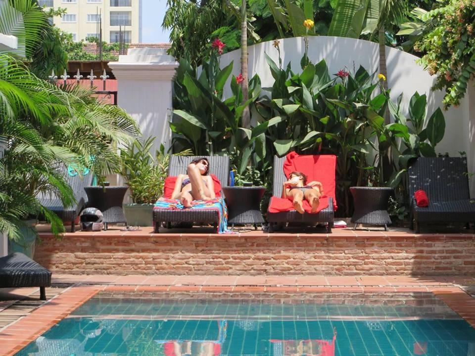 Villa Silk Road Hotel Phnom Penh Zewnętrze zdjęcie